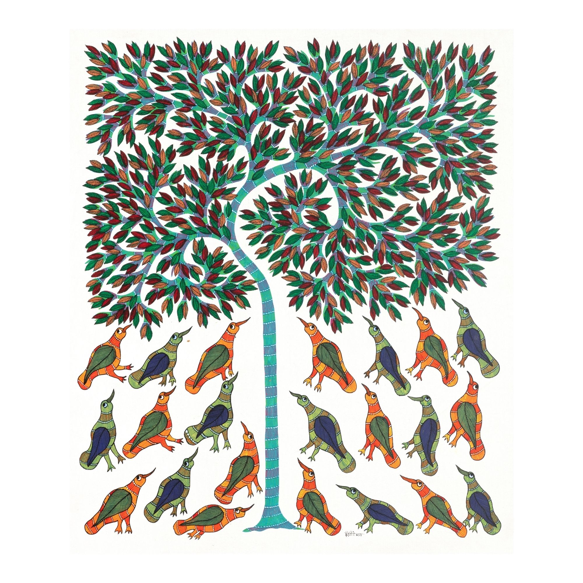 Birds Under the tree | Haath Ka Bana