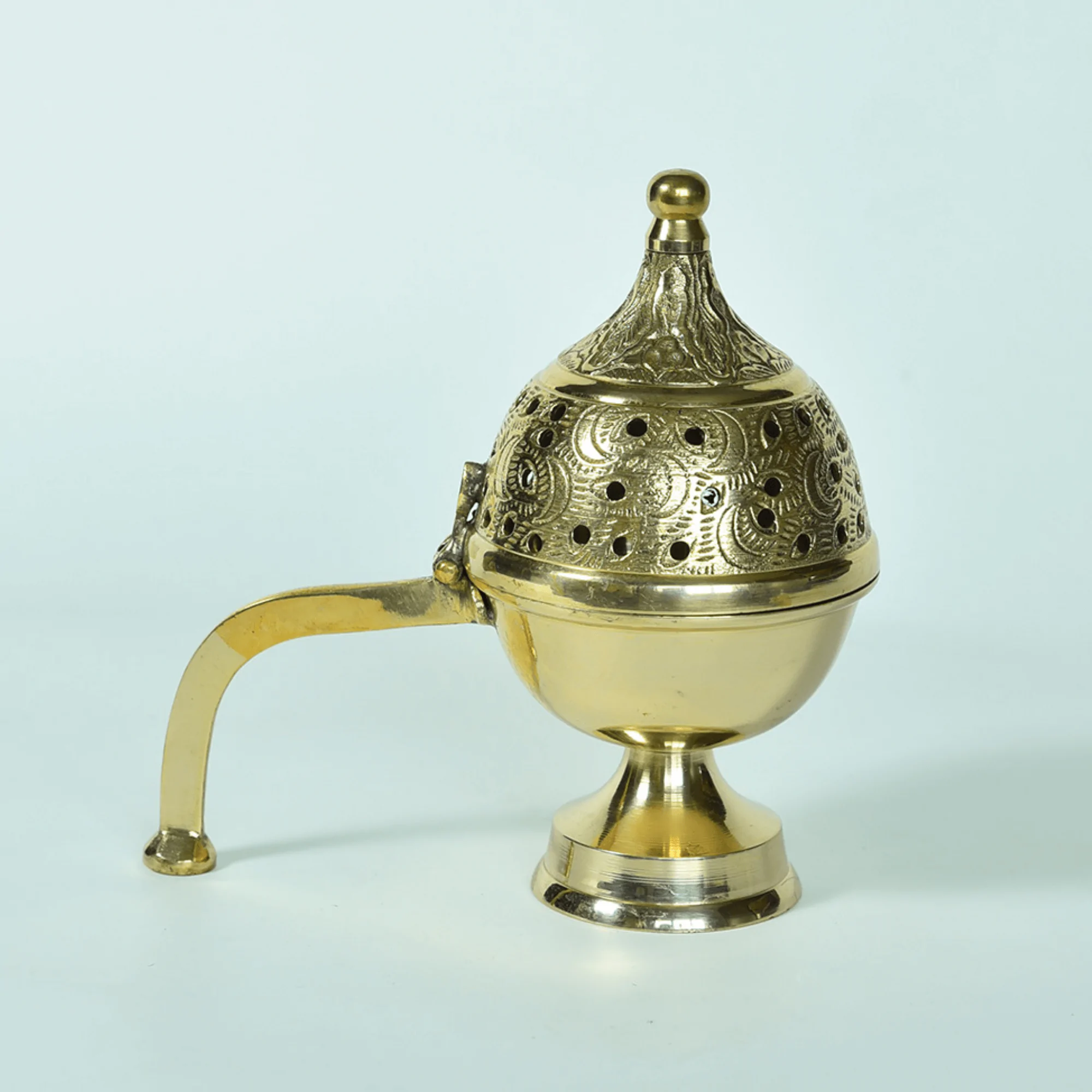 Handcrafted Brass Loban | Haath Ka Bana